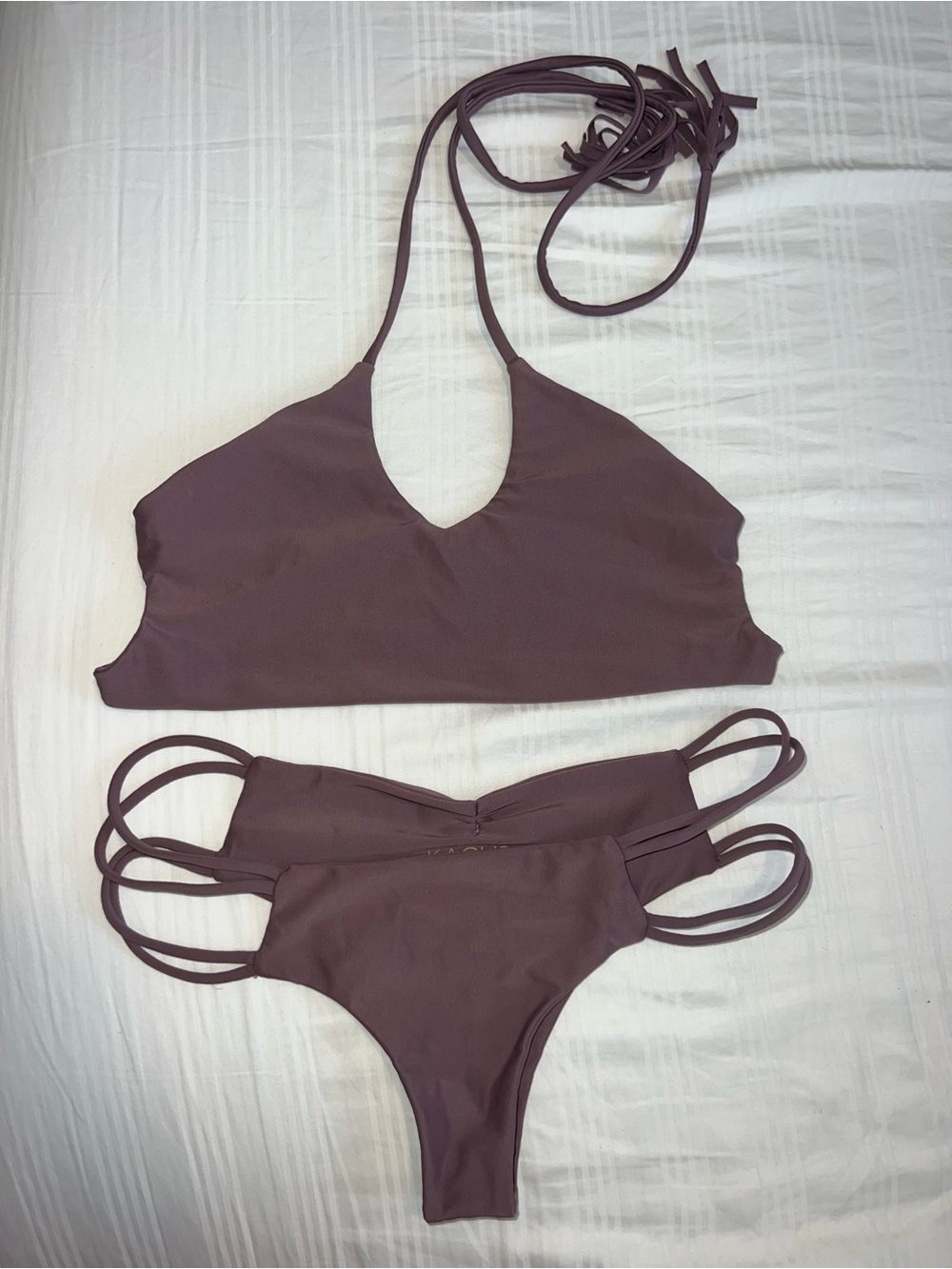 KAOHS Dusty Purple Strappy Bikini